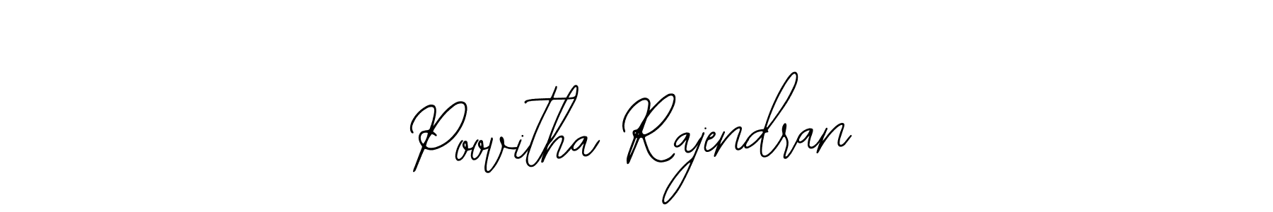 Also You can easily find your signature by using the search form. We will create Poovitha Rajendran name handwritten signature images for you free of cost using Bearetta-2O07w sign style. Poovitha Rajendran signature style 12 images and pictures png