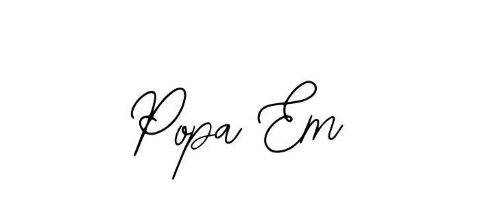 See photos of Popa Em official signature by Spectra . Check more albums & portfolios. Read reviews & check more about Bearetta-2O07w font. Popa Em signature style 12 images and pictures png