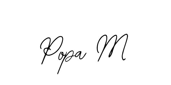 Make a short Popa M signature style. Manage your documents anywhere anytime using Bearetta-2O07w. Create and add eSignatures, submit forms, share and send files easily. Popa M signature style 12 images and pictures png