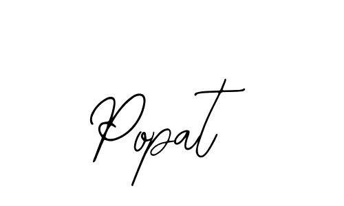 You should practise on your own different ways (Bearetta-2O07w) to write your name (Popat) in signature. don't let someone else do it for you. Popat signature style 12 images and pictures png
