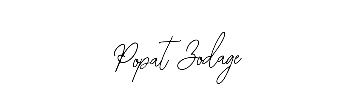 Popat Zodage stylish signature style. Best Handwritten Sign (Bearetta-2O07w) for my name. Handwritten Signature Collection Ideas for my name Popat Zodage. Popat Zodage signature style 12 images and pictures png
