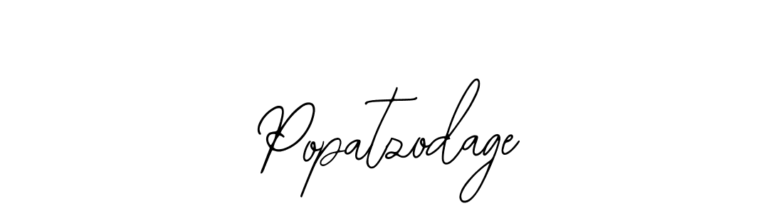 How to make Popatzodage signature? Bearetta-2O07w is a professional autograph style. Create handwritten signature for Popatzodage name. Popatzodage signature style 12 images and pictures png