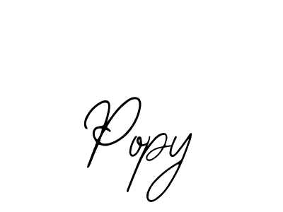 Popy stylish signature style. Best Handwritten Sign (Bearetta-2O07w) for my name. Handwritten Signature Collection Ideas for my name Popy. Popy signature style 12 images and pictures png