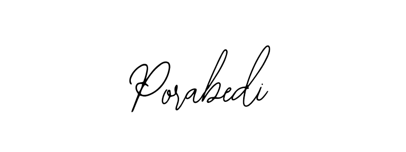 Once you've used our free online signature maker to create your best signature Bearetta-2O07w style, it's time to enjoy all of the benefits that Porabedi name signing documents. Porabedi signature style 12 images and pictures png