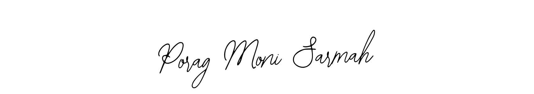 You can use this online signature creator to create a handwritten signature for the name Porag Moni Sarmah. This is the best online autograph maker. Porag Moni Sarmah signature style 12 images and pictures png