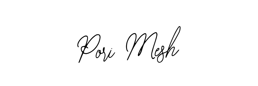 How to Draw Pori Mesh signature style? Bearetta-2O07w is a latest design signature styles for name Pori Mesh. Pori Mesh signature style 12 images and pictures png