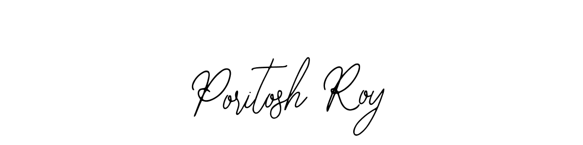 How to Draw Poritosh Roy signature style? Bearetta-2O07w is a latest design signature styles for name Poritosh Roy. Poritosh Roy signature style 12 images and pictures png