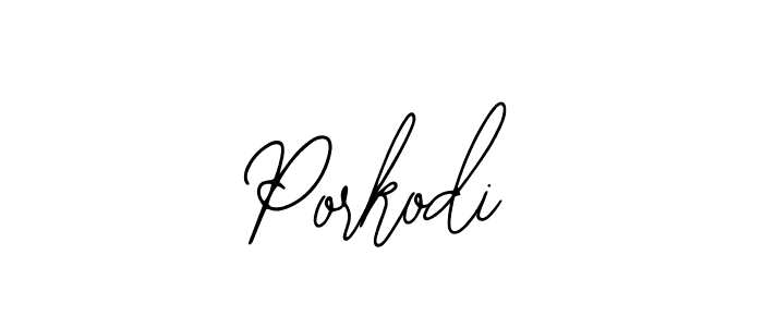 The best way (Bearetta-2O07w) to make a short signature is to pick only two or three words in your name. The name Porkodi include a total of six letters. For converting this name. Porkodi signature style 12 images and pictures png