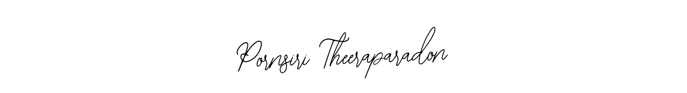 You should practise on your own different ways (Bearetta-2O07w) to write your name (Pornsiri Theeraparadon) in signature. don't let someone else do it for you. Pornsiri Theeraparadon signature style 12 images and pictures png