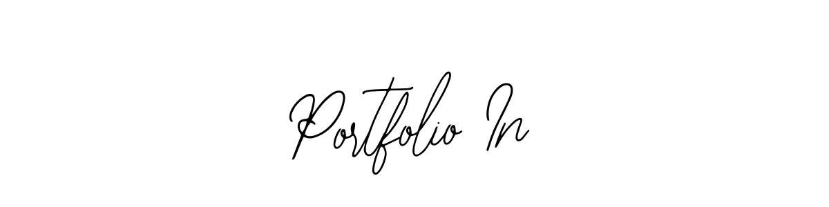 Also we have Portfolio In name is the best signature style. Create professional handwritten signature collection using Bearetta-2O07w autograph style. Portfolio In signature style 12 images and pictures png