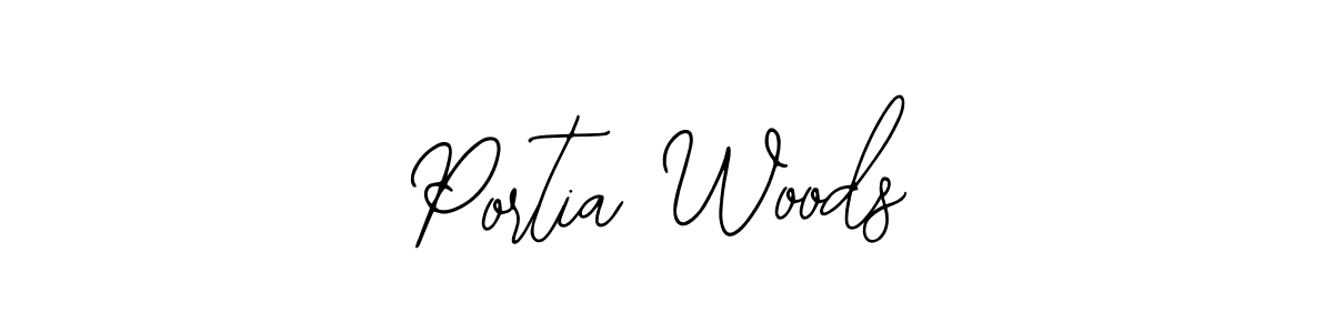 Bearetta-2O07w is a professional signature style that is perfect for those who want to add a touch of class to their signature. It is also a great choice for those who want to make their signature more unique. Get Portia Woods name to fancy signature for free. Portia Woods signature style 12 images and pictures png