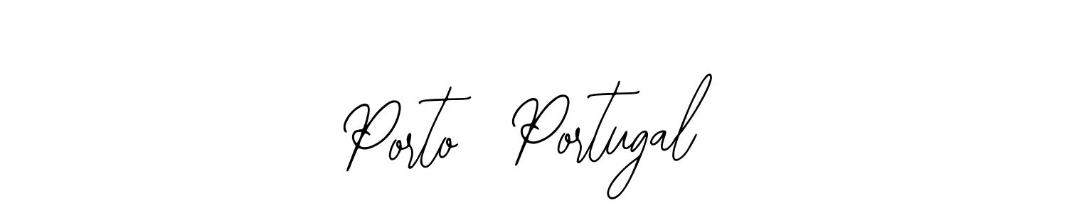 Create a beautiful signature design for name Porto  Portugal. With this signature (Bearetta-2O07w) fonts, you can make a handwritten signature for free. Porto  Portugal signature style 12 images and pictures png