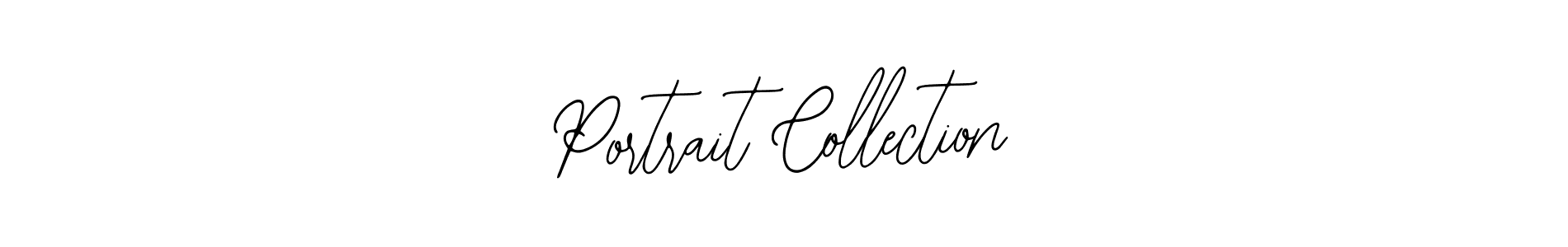 How to Draw Portrait Collection signature style? Bearetta-2O07w is a latest design signature styles for name Portrait Collection. Portrait Collection signature style 12 images and pictures png