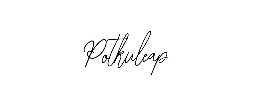 Use a signature maker to create a handwritten signature online. With this signature software, you can design (Bearetta-2O07w) your own signature for name Potkuleap. Potkuleap signature style 12 images and pictures png