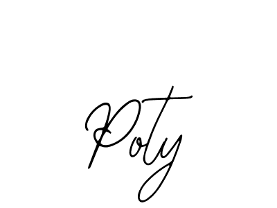 if you are searching for the best signature style for your name Poty. so please give up your signature search. here we have designed multiple signature styles  using Bearetta-2O07w. Poty signature style 12 images and pictures png