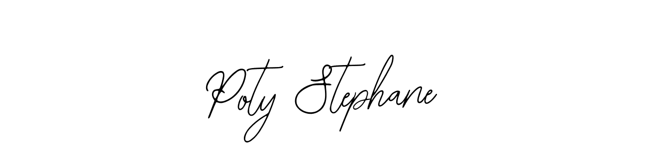 Poty Stephane stylish signature style. Best Handwritten Sign (Bearetta-2O07w) for my name. Handwritten Signature Collection Ideas for my name Poty Stephane. Poty Stephane signature style 12 images and pictures png