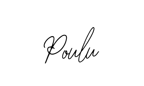 How to Draw Poulu signature style? Bearetta-2O07w is a latest design signature styles for name Poulu. Poulu signature style 12 images and pictures png