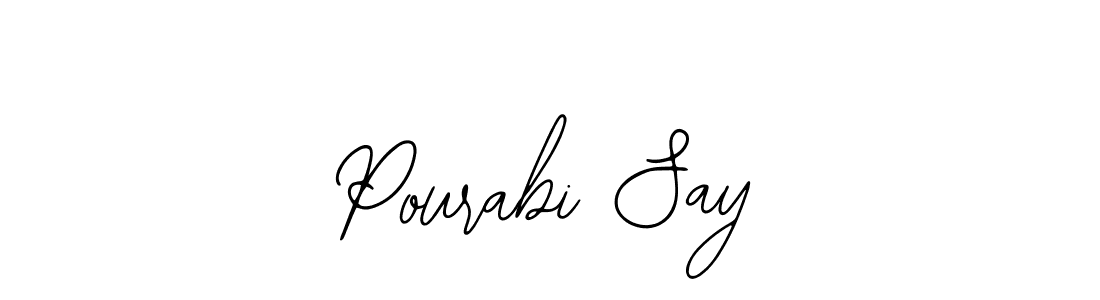Check out images of Autograph of Pourabi Say name. Actor Pourabi Say Signature Style. Bearetta-2O07w is a professional sign style online. Pourabi Say signature style 12 images and pictures png