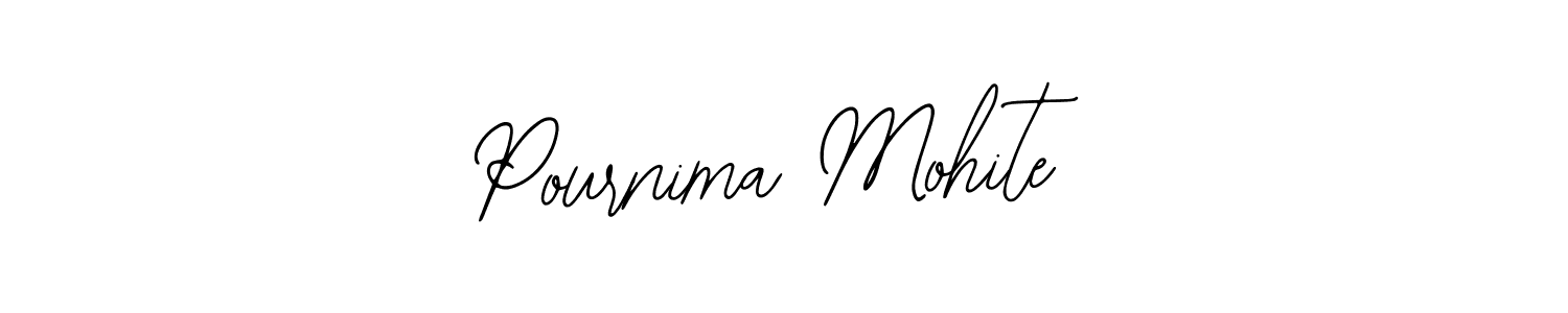 Make a beautiful signature design for name Pournima Mohite. With this signature (Bearetta-2O07w) style, you can create a handwritten signature for free. Pournima Mohite signature style 12 images and pictures png