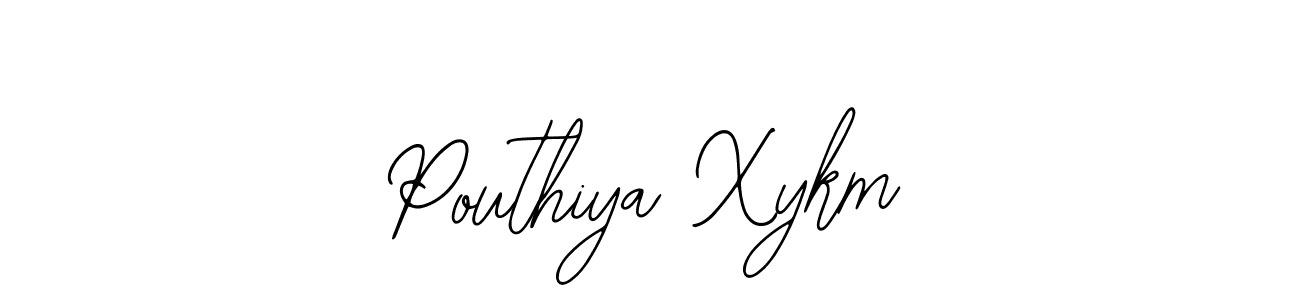 How to make Pouthiya Xykm signature? Bearetta-2O07w is a professional autograph style. Create handwritten signature for Pouthiya Xykm name. Pouthiya Xykm signature style 12 images and pictures png