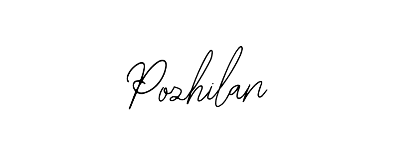 How to make Pozhilan signature? Bearetta-2O07w is a professional autograph style. Create handwritten signature for Pozhilan name. Pozhilan signature style 12 images and pictures png