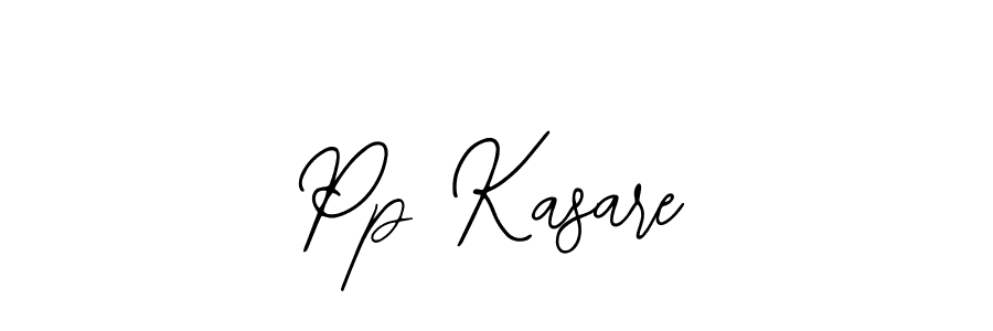Use a signature maker to create a handwritten signature online. With this signature software, you can design (Bearetta-2O07w) your own signature for name Pp Kasare. Pp Kasare signature style 12 images and pictures png