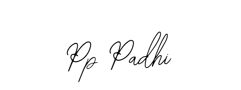 Design your own signature with our free online signature maker. With this signature software, you can create a handwritten (Bearetta-2O07w) signature for name Pp Padhi. Pp Padhi signature style 12 images and pictures png