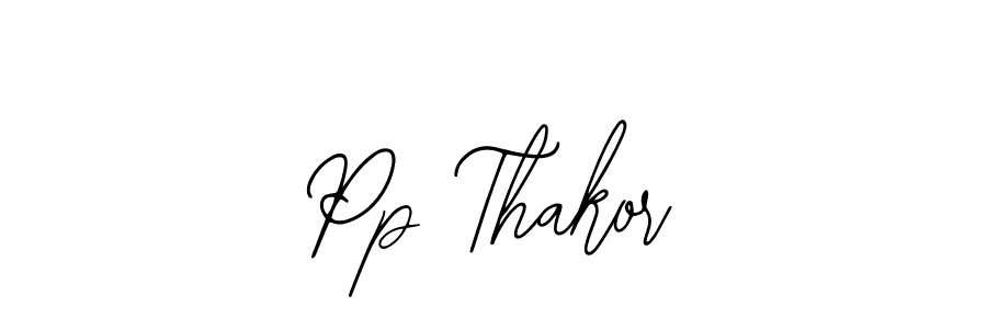 Make a beautiful signature design for name Pp Thakor. With this signature (Bearetta-2O07w) style, you can create a handwritten signature for free. Pp Thakor signature style 12 images and pictures png