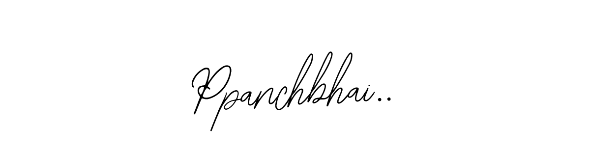 Ppanchbhai.. stylish signature style. Best Handwritten Sign (Bearetta-2O07w) for my name. Handwritten Signature Collection Ideas for my name Ppanchbhai... Ppanchbhai.. signature style 12 images and pictures png