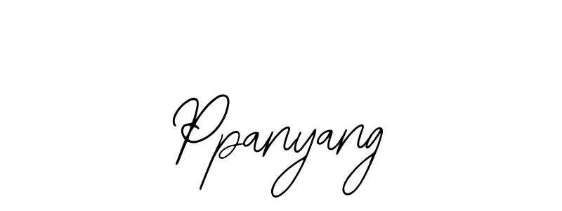 How to make Ppanyang signature? Bearetta-2O07w is a professional autograph style. Create handwritten signature for Ppanyang name. Ppanyang signature style 12 images and pictures png