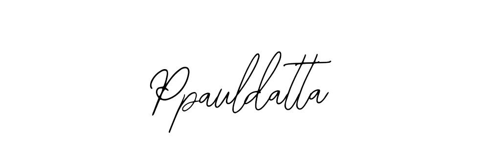 Create a beautiful signature design for name Ppauldatta. With this signature (Bearetta-2O07w) fonts, you can make a handwritten signature for free. Ppauldatta signature style 12 images and pictures png