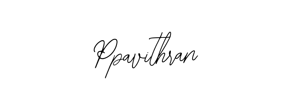 Ppavithran stylish signature style. Best Handwritten Sign (Bearetta-2O07w) for my name. Handwritten Signature Collection Ideas for my name Ppavithran. Ppavithran signature style 12 images and pictures png