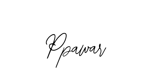 How to make Ppawar name signature. Use Bearetta-2O07w style for creating short signs online. This is the latest handwritten sign. Ppawar signature style 12 images and pictures png
