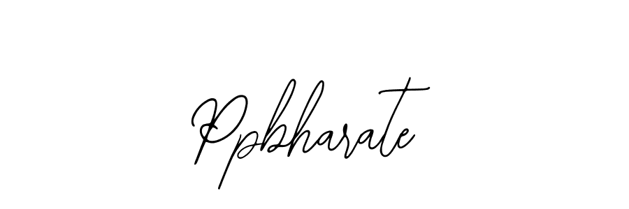 Make a beautiful signature design for name Ppbharate. Use this online signature maker to create a handwritten signature for free. Ppbharate signature style 12 images and pictures png