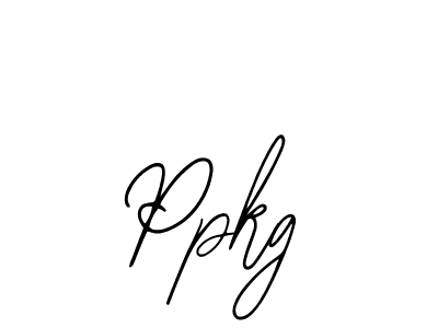 How to make Ppkg signature? Bearetta-2O07w is a professional autograph style. Create handwritten signature for Ppkg name. Ppkg signature style 12 images and pictures png