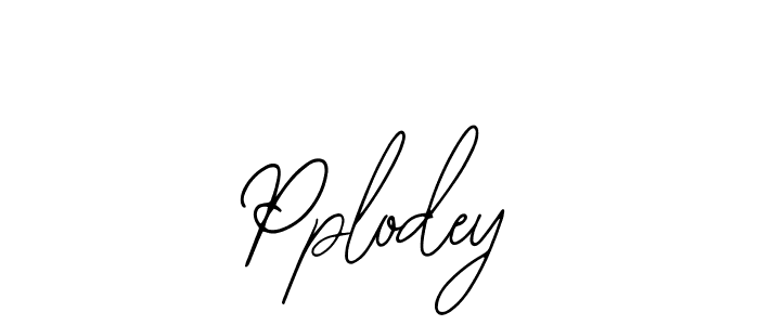 The best way (Bearetta-2O07w) to make a short signature is to pick only two or three words in your name. The name Pplodey include a total of six letters. For converting this name. Pplodey signature style 12 images and pictures png