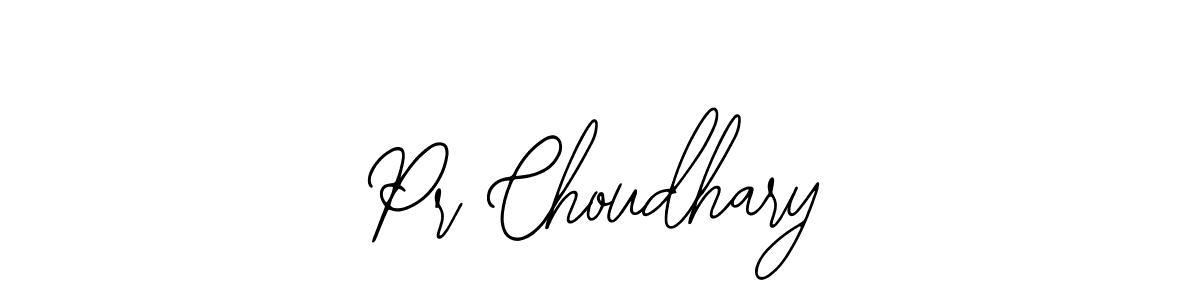 Similarly Bearetta-2O07w is the best handwritten signature design. Signature creator online .You can use it as an online autograph creator for name Pr Choudhary. Pr Choudhary signature style 12 images and pictures png