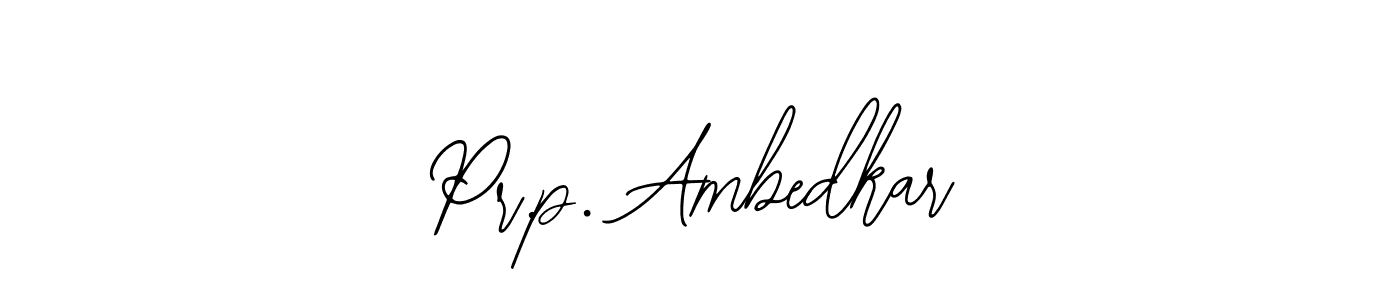 Make a beautiful signature design for name Pr.p. Ambedkar. With this signature (Bearetta-2O07w) style, you can create a handwritten signature for free. Pr.p. Ambedkar signature style 12 images and pictures png