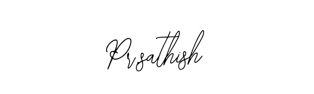 Also we have Pr.sathish name is the best signature style. Create professional handwritten signature collection using Bearetta-2O07w autograph style. Pr.sathish signature style 12 images and pictures png