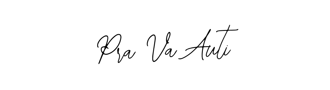 How to Draw Pra Va Auti signature style? Bearetta-2O07w is a latest design signature styles for name Pra Va Auti. Pra Va Auti signature style 12 images and pictures png