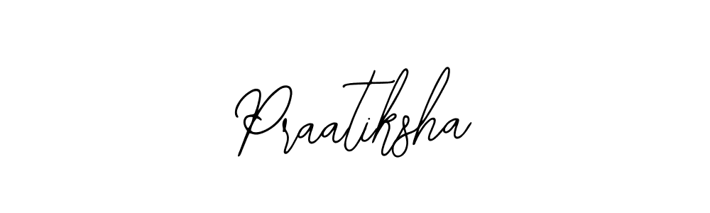 How to make Praatiksha signature? Bearetta-2O07w is a professional autograph style. Create handwritten signature for Praatiksha name. Praatiksha signature style 12 images and pictures png