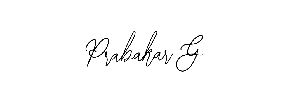 Similarly Bearetta-2O07w is the best handwritten signature design. Signature creator online .You can use it as an online autograph creator for name Prabakar G. Prabakar G signature style 12 images and pictures png