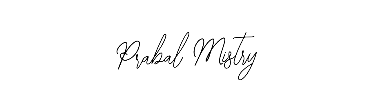 Make a short Prabal Mistry signature style. Manage your documents anywhere anytime using Bearetta-2O07w. Create and add eSignatures, submit forms, share and send files easily. Prabal Mistry signature style 12 images and pictures png