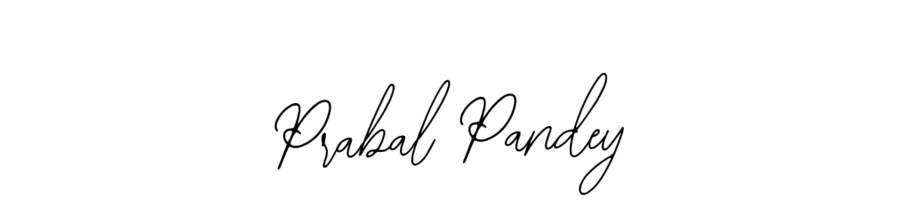 You should practise on your own different ways (Bearetta-2O07w) to write your name (Prabal Pandey) in signature. don't let someone else do it for you. Prabal Pandey signature style 12 images and pictures png