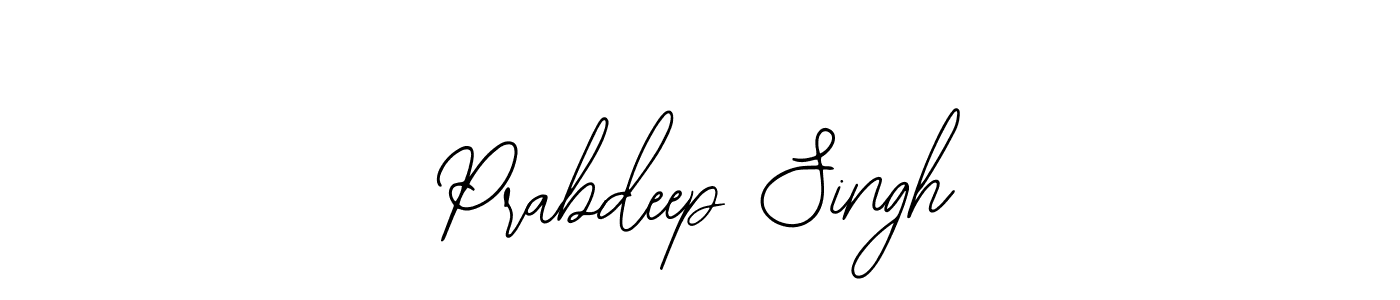The best way (Bearetta-2O07w) to make a short signature is to pick only two or three words in your name. The name Prabdeep Singh include a total of six letters. For converting this name. Prabdeep Singh signature style 12 images and pictures png