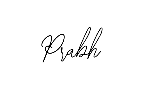 How to make Prabh signature? Bearetta-2O07w is a professional autograph style. Create handwritten signature for Prabh name. Prabh signature style 12 images and pictures png