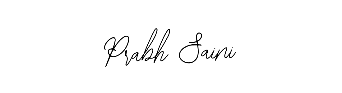 It looks lik you need a new signature style for name Prabh Saini. Design unique handwritten (Bearetta-2O07w) signature with our free signature maker in just a few clicks. Prabh Saini signature style 12 images and pictures png