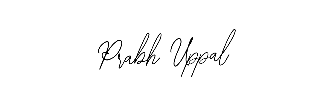 Prabh Uppal stylish signature style. Best Handwritten Sign (Bearetta-2O07w) for my name. Handwritten Signature Collection Ideas for my name Prabh Uppal. Prabh Uppal signature style 12 images and pictures png