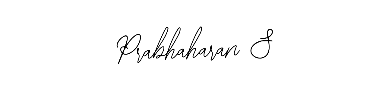 Design your own signature with our free online signature maker. With this signature software, you can create a handwritten (Bearetta-2O07w) signature for name Prabhaharan S. Prabhaharan S signature style 12 images and pictures png