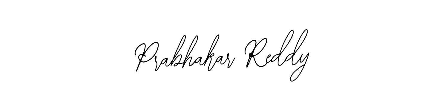 You should practise on your own different ways (Bearetta-2O07w) to write your name (Prabhakar Reddy) in signature. don't let someone else do it for you. Prabhakar Reddy signature style 12 images and pictures png